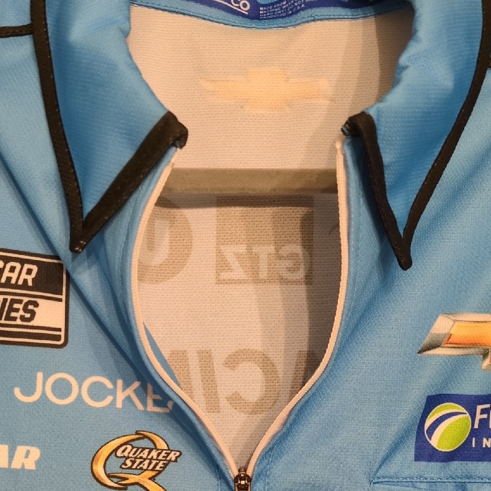 Nascar Blue and Black Racing Jersey - Picture 11 of 11